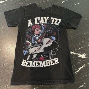 Kids Black A Day to Remember Graphic Tee